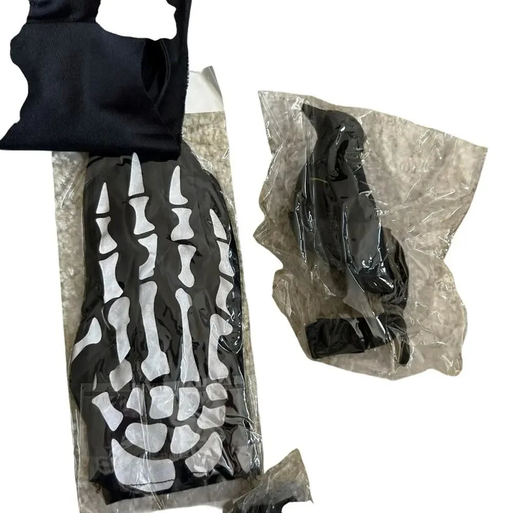 NWOT‎ Grim Reaper Halloween Costume Accessories Set Size Small Youth